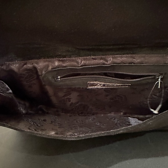 j.j. Winters black suede clutch - Picture 3 of 3